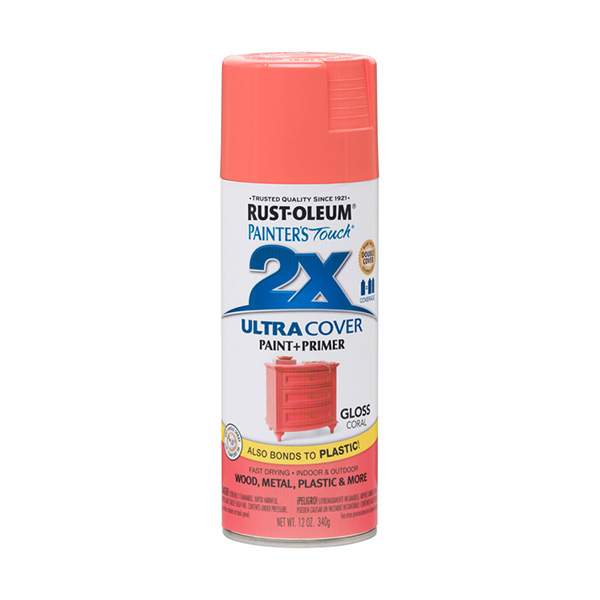 Краска акрило-алкидная Rust-Oleum Painters Touch Ultra Cover 2X 283189 глянцевая (коралловый)