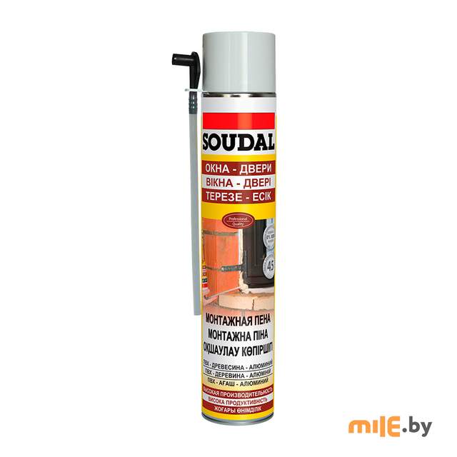 Пена монтажная Soudal Окна Двери 750 мл