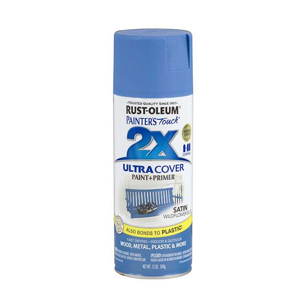 Краска акрило-алкидная Rust-Oleum Painters Touch Ultra Cover 2X 249062 полуматовая (васильковый)