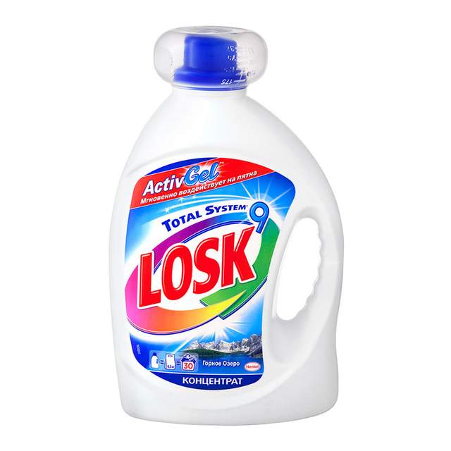Средство для стирки Losk жидкое 1,95 л гель Горное Озеро (30 ст)