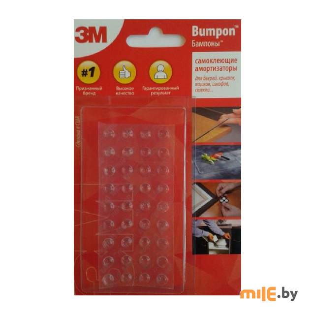 Амортизатор клейкий прозрачный 3M Bumpons SJ5382