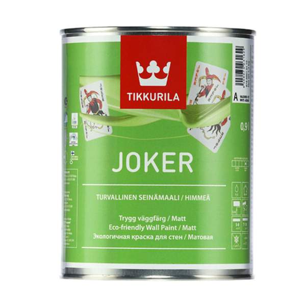 Краска под колеровку акрилатная Tikkurila Эко-Джокер C матовая 0,9 л