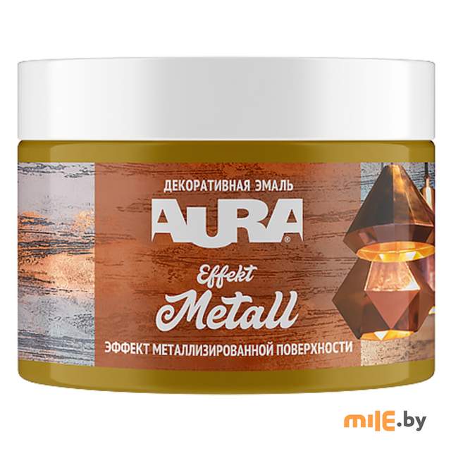 Эмаль декоративная Aura Effekt Metall бронза 0,25 кг