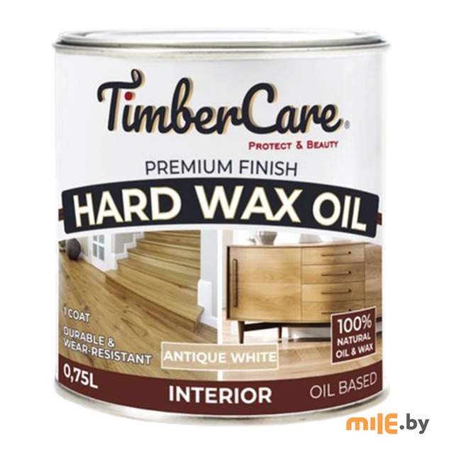 Защитное масло с твердым воском TimberCare 350067 (античный белый) 0,75 л
