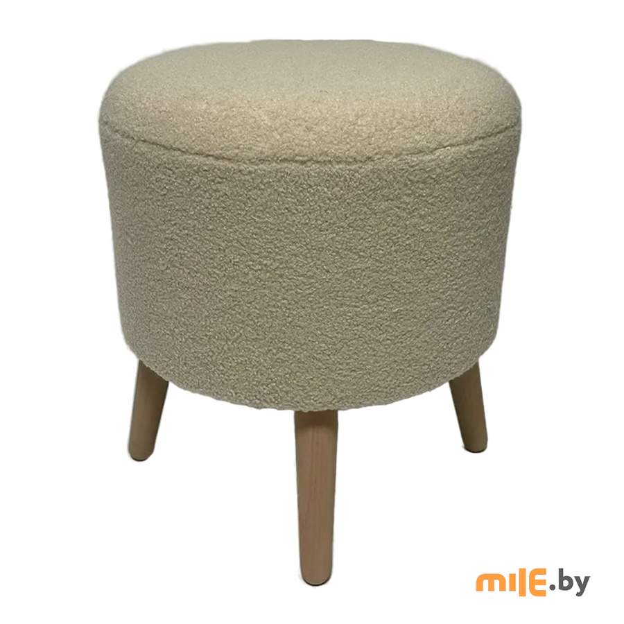 Пуф Чарли бежевый букле D-400 —