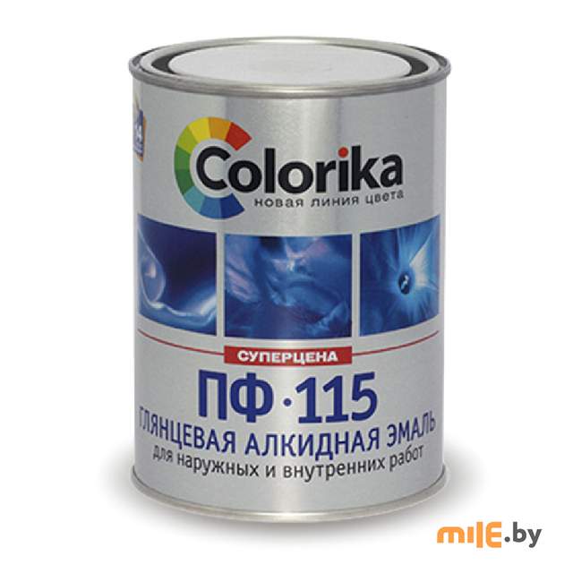 Эмаль ПФ-115 Colorika белая 2,7 кг