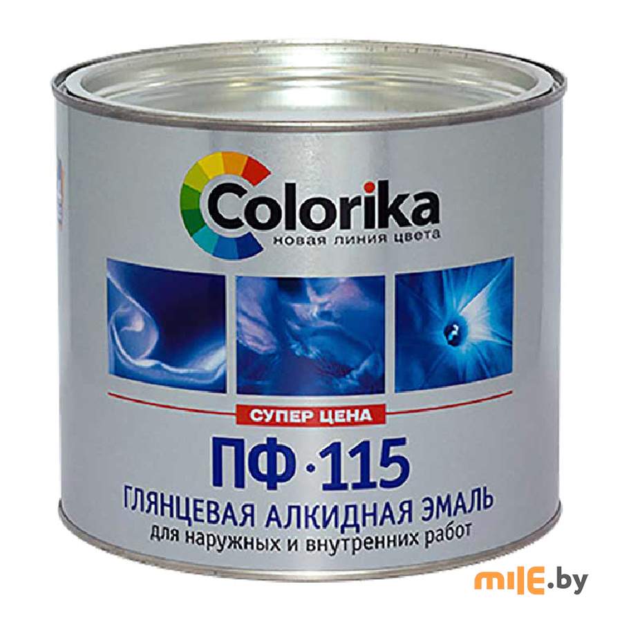 Эмаль ПФ-115 Colorika вишневая 1,8 кг