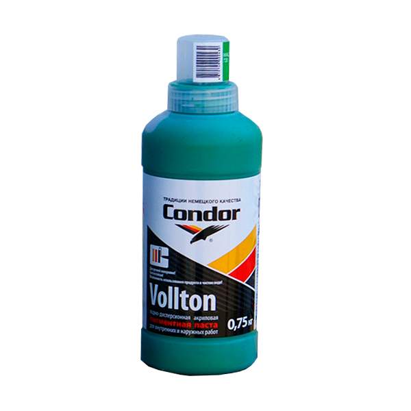 Колеровочный пигмент Condor Volton № 721 0,75 л (зелёный)