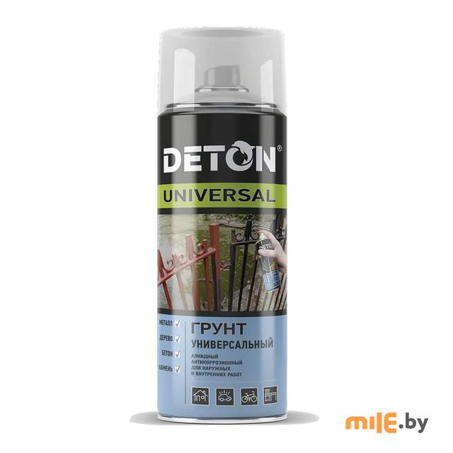 Грунт алкидный Deton Universal атмосферостойкий (белый) 520 мл