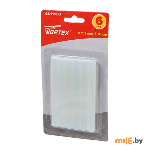 Стержни клеевые Wortex GS1110U00011 (11,2 мм, 6 шт)