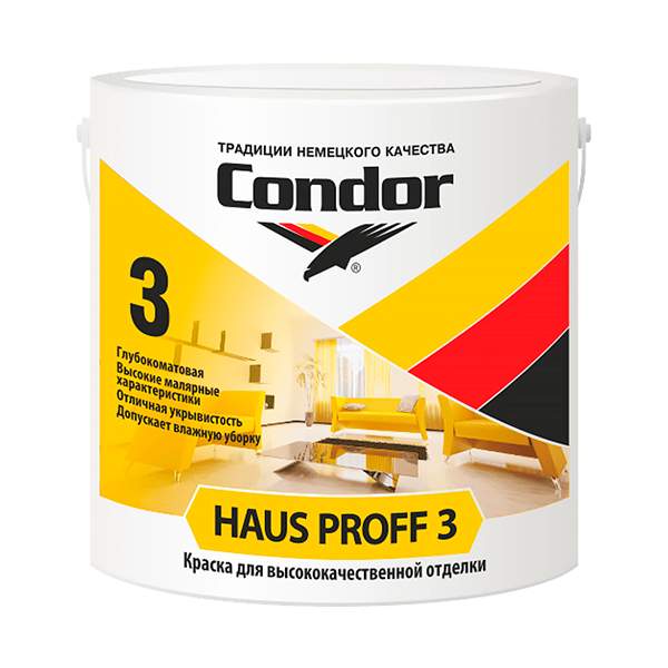 Краска Condor ВД Хаус профессиональная 3