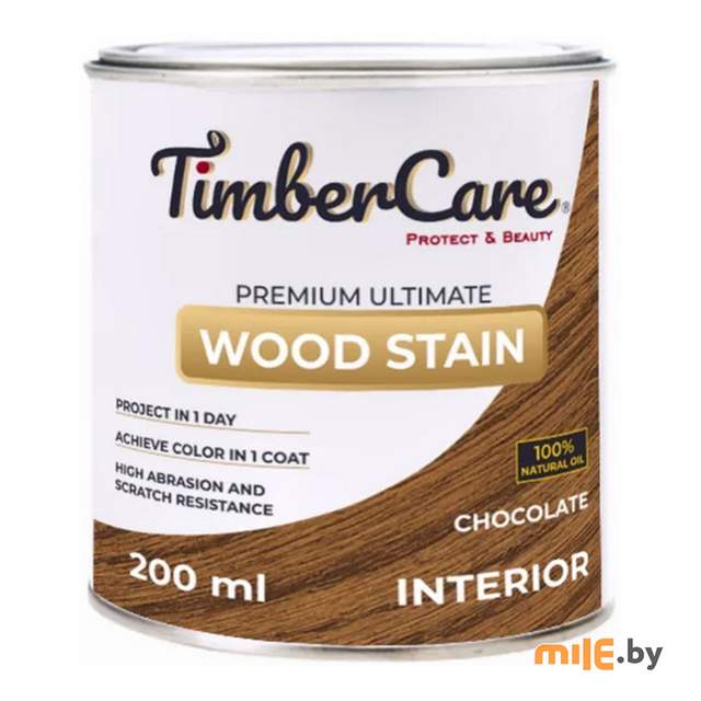 Масло тонирующее высокой прочности TimberCare 350025 (шоколад) 0,2 л