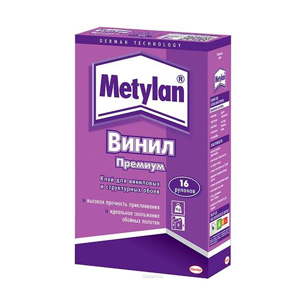 Клей для обоев Metylan Винил Премиум 500 г