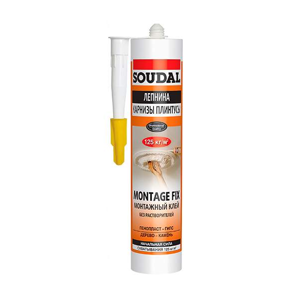 Клей монтажный Soudal 50A белый 280 мл