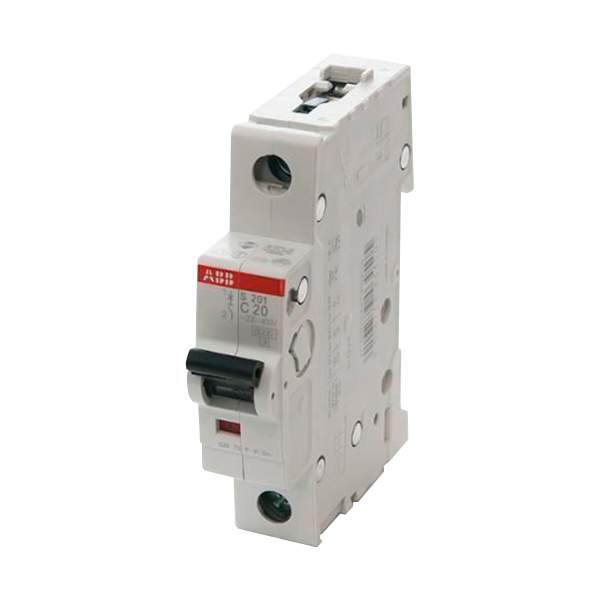 Автоматический выключатель ABB S 201 1P С 25А 6кА 1M 2CDS251001R0254-00.00-00.00-01.01
