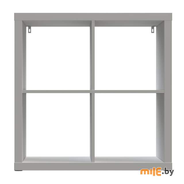 Стеллаж Mebelain (00029) Фора 4 белый 76x76x38 см
