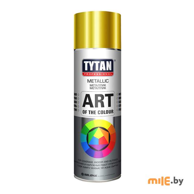Аэрозольная краска Tytan (золотой металлик) 400 мл