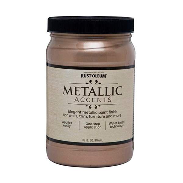 Краска акриловая Rust-Oleum Metallic Accents 253601 глянцевая 0,946 (шампанское)