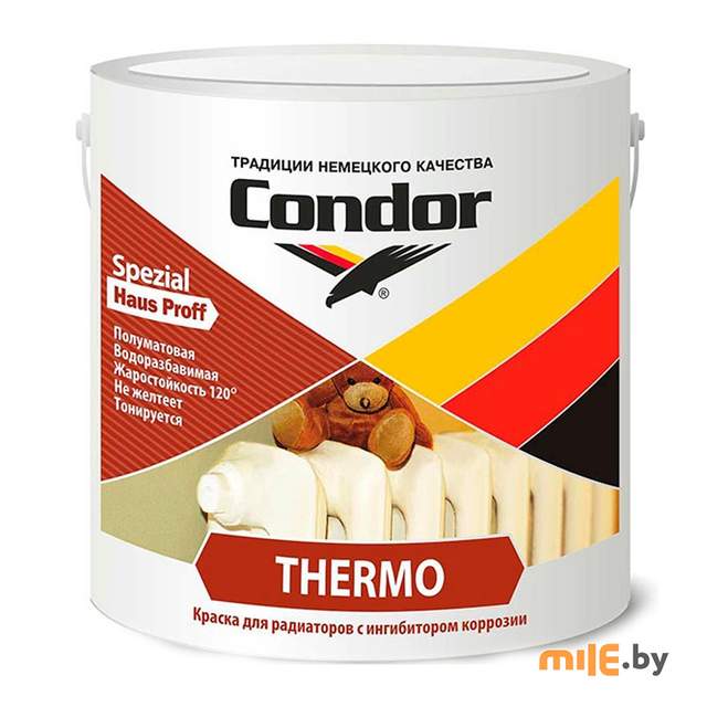 Краска ВД-АК Condor Thermo (Термо) белый 1,1 кг