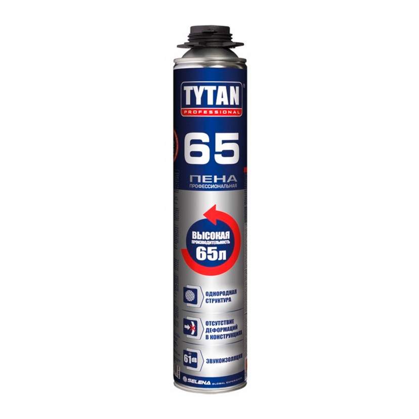 Пена монтажная Tytan 65 (21079) 750 мл