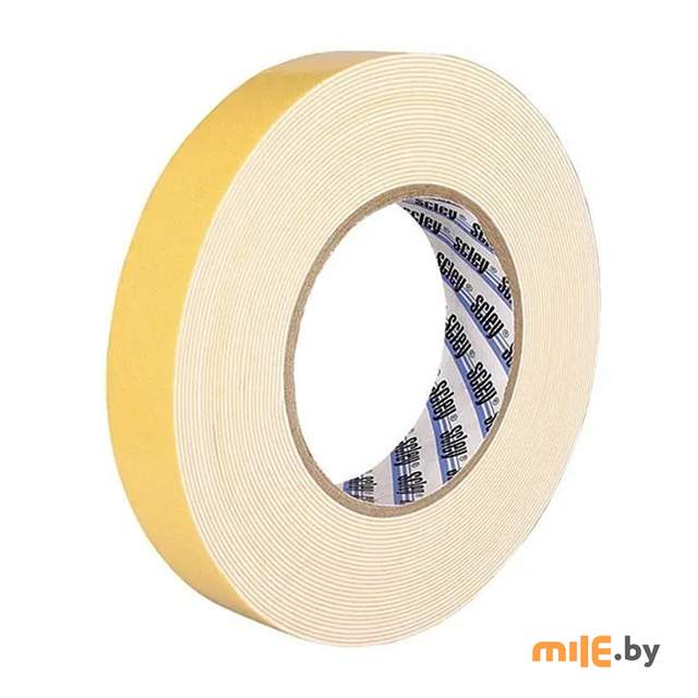 Лента Scley двустороняя 0310-780519 (5 м х 19 мм) белый