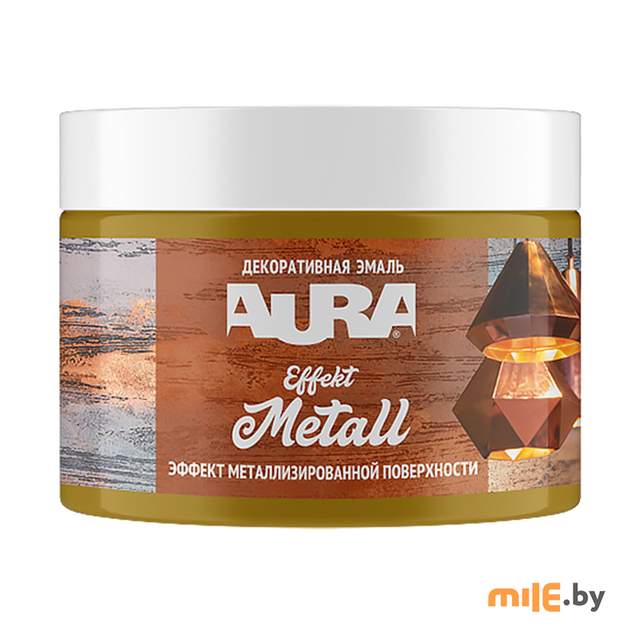 Эмаль декоративная Aura Effekt Metall бронза 0,8 кг