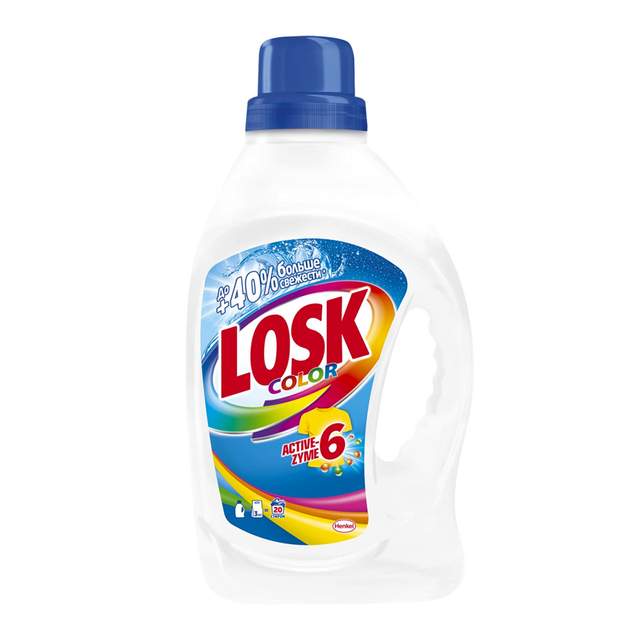 Средство для стирки Losk жидкое 1,95 л гель Колор (30 ст)
