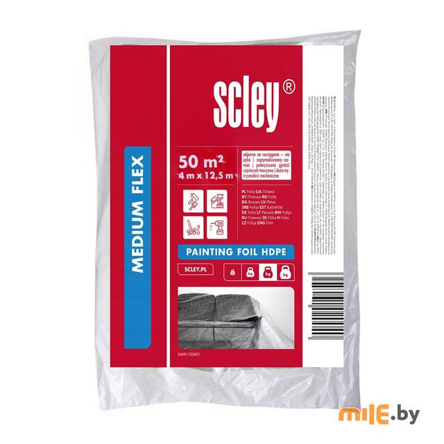 Пленка защитная Scley HDPE (0400-100412) 4x12,5 м