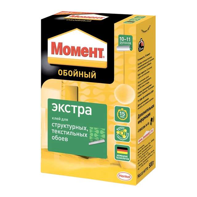 Клей для обоев Момент Экстра (И1) (756739) 500 г