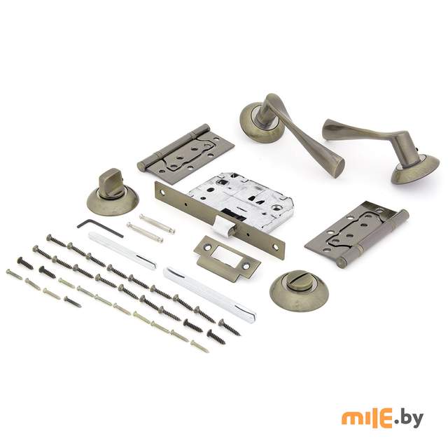 Комплект для двери Фабрика замков FZ SET 03-C 170 2H BK AB (10)