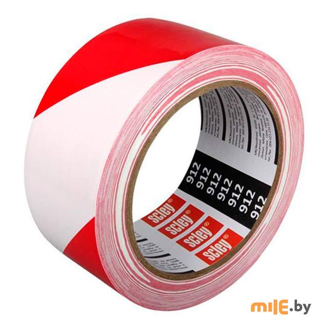 Лента сигнальная Scley (0370-020008) 75 мм x 100 м