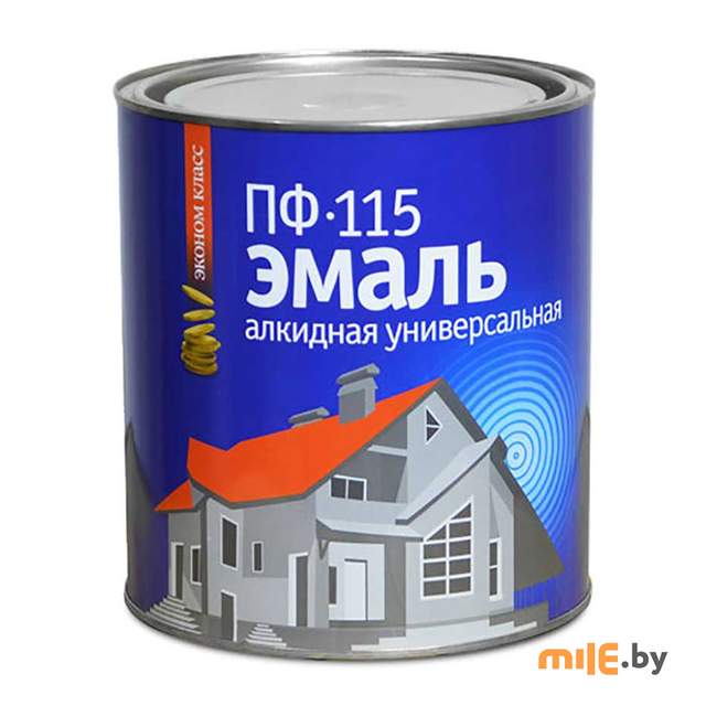 Эмаль Эконом ПФ-115 алкидная универсальная синяя 1,8 кг