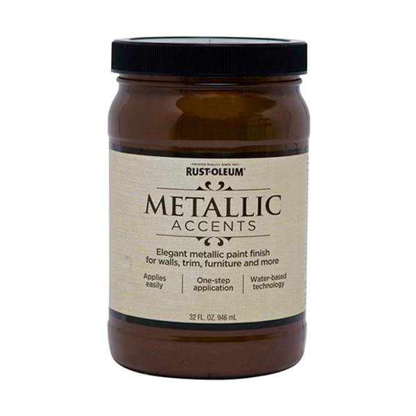 Краска акриловая Rust-Oleum Metallic Accents 253535 глянцевая 0,946 (классическая бронза)