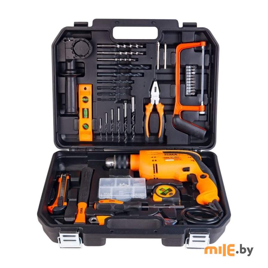 Набор инструментов с дрелью электрической Isma 51106 ISMA-1095 (95 предметов)