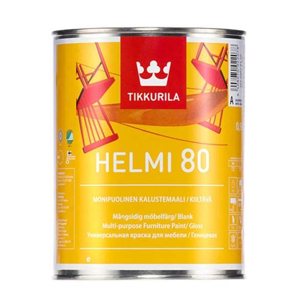 Краска под колеровку акрилатная Tikkurila Helmi С глянцевая 0,9 л