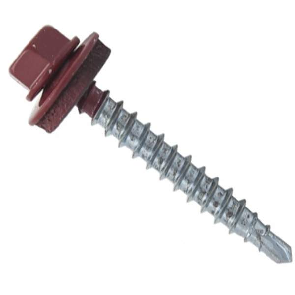 Саморез кров. 4,8*38 B004520 коричн. RAL3011 50шт