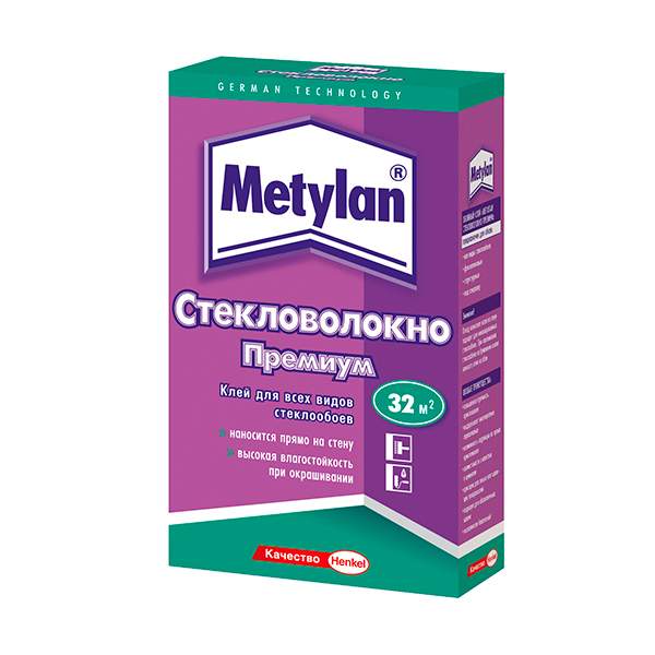 Клей для обоев Metylan Стекловолокно Премиум 500 г