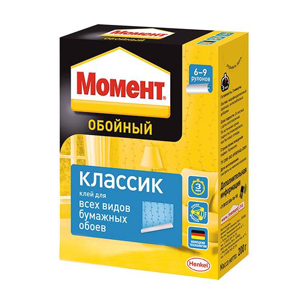 Клей для обоев Момент Классик 500 г