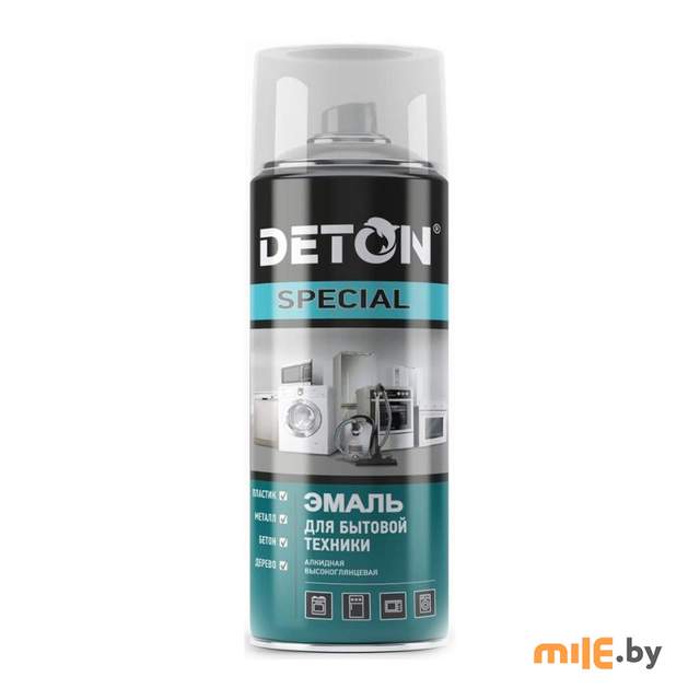 Эмаль алкидная Deton Special для бытовой техники (белый) 520 мл