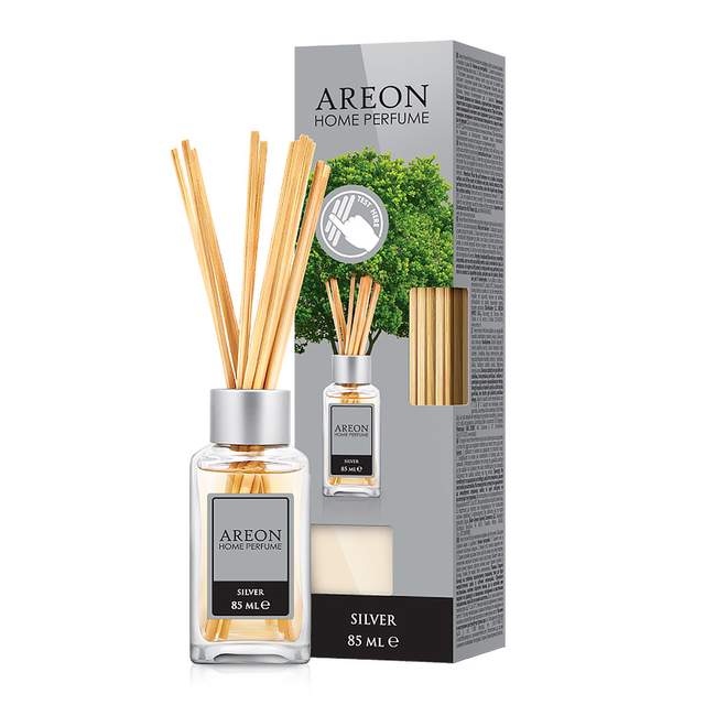 Ароматизатор воздуха Areon HOME PERFU ME STICKS Silver 85 мл
