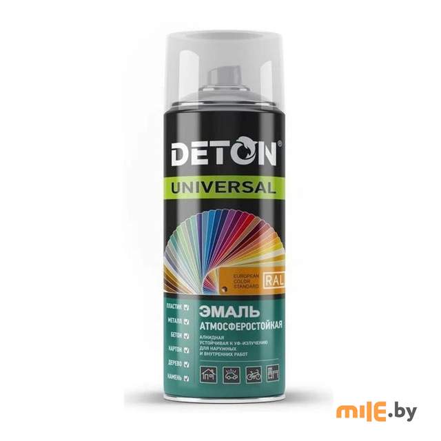 Эмаль-аэрозоль Deton Universal RAL 9003 (белый) 400 мл