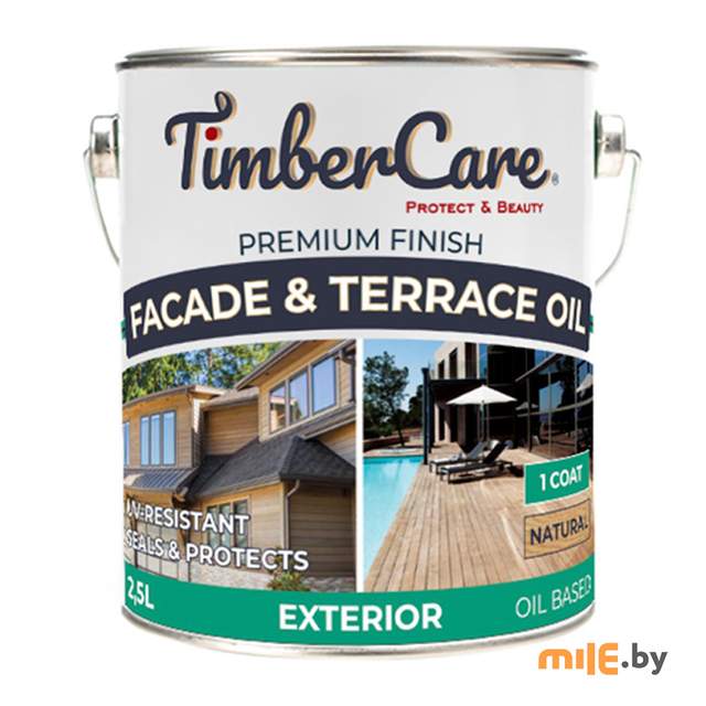 Масло для фасадов и террас TimberCare 350048 (натуральный)  2,5 л