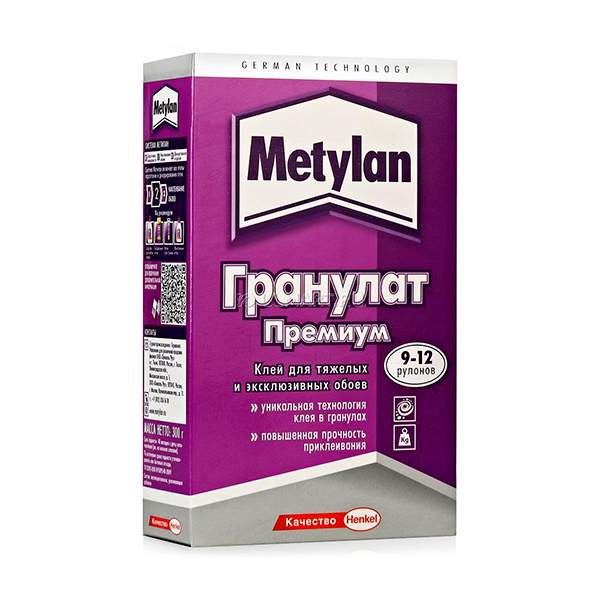 Клей для обоев Metylan Гранулат Премиум 300 г