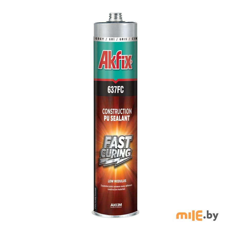 Герметик Akfix 637FC ПУ 310 мл (белый)