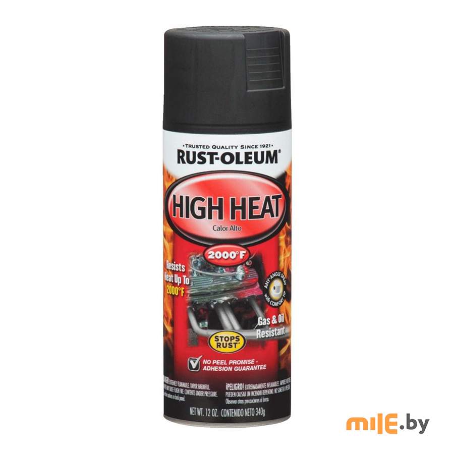 Высокотемпературная краска Rust-Oleum Painters Touch 248903 312 мл (чёрный)
