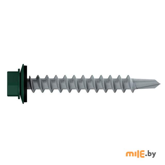 Саморез кровельный Starfix PT1 RAL 6005 SMC2-65468-200 (200 шт) 4,8х35 мм
