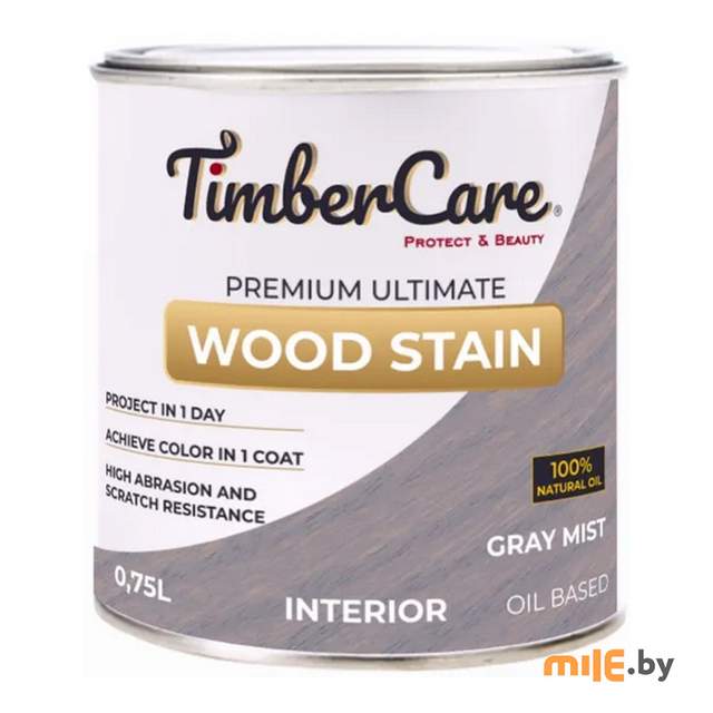 Масло тонирующее для дерева TimberCare 350010 (серая дымка)  0,75 л