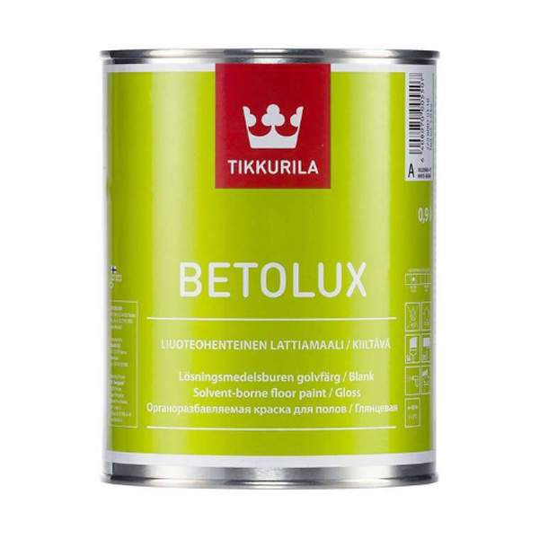 Краска под колеровку алкидная Tikkurila Бетолюкс C глянцевая 0,9