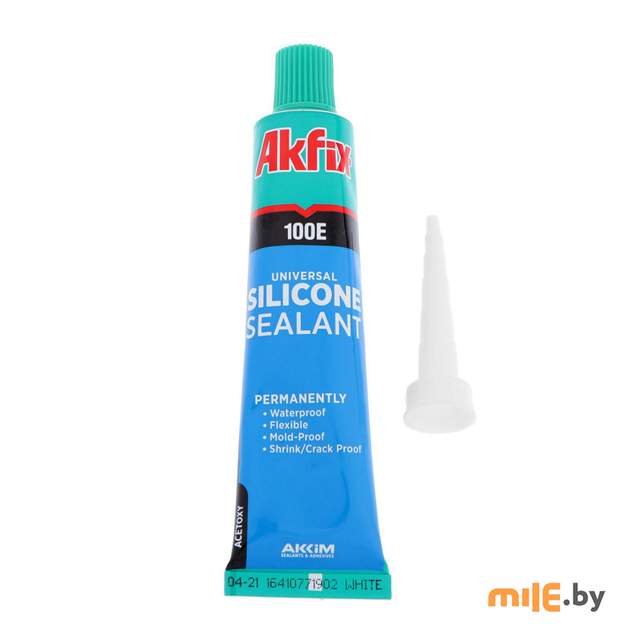 Силикон в тубах Akfix 100E 50 мл (прозрачный)