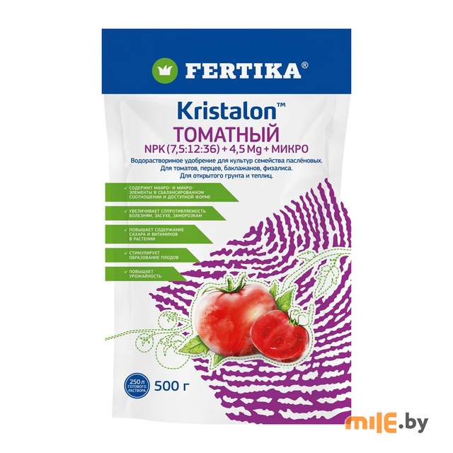 Минеральное удобрение Fertika Кристалон Томатный 500 г